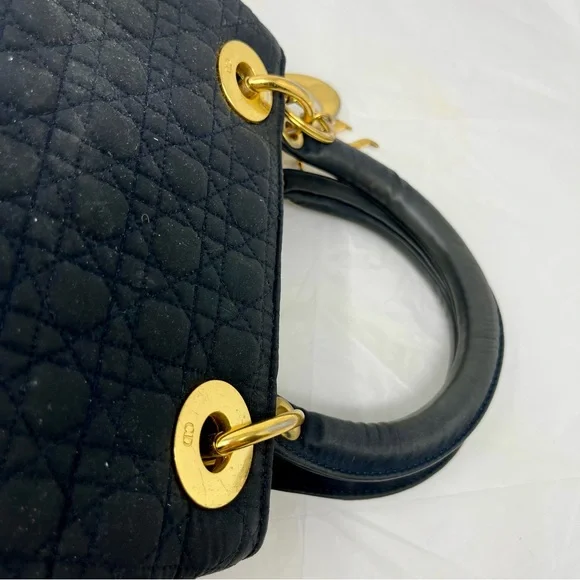 Dior Lady Dior Black with GHW - Picture 14 of 15